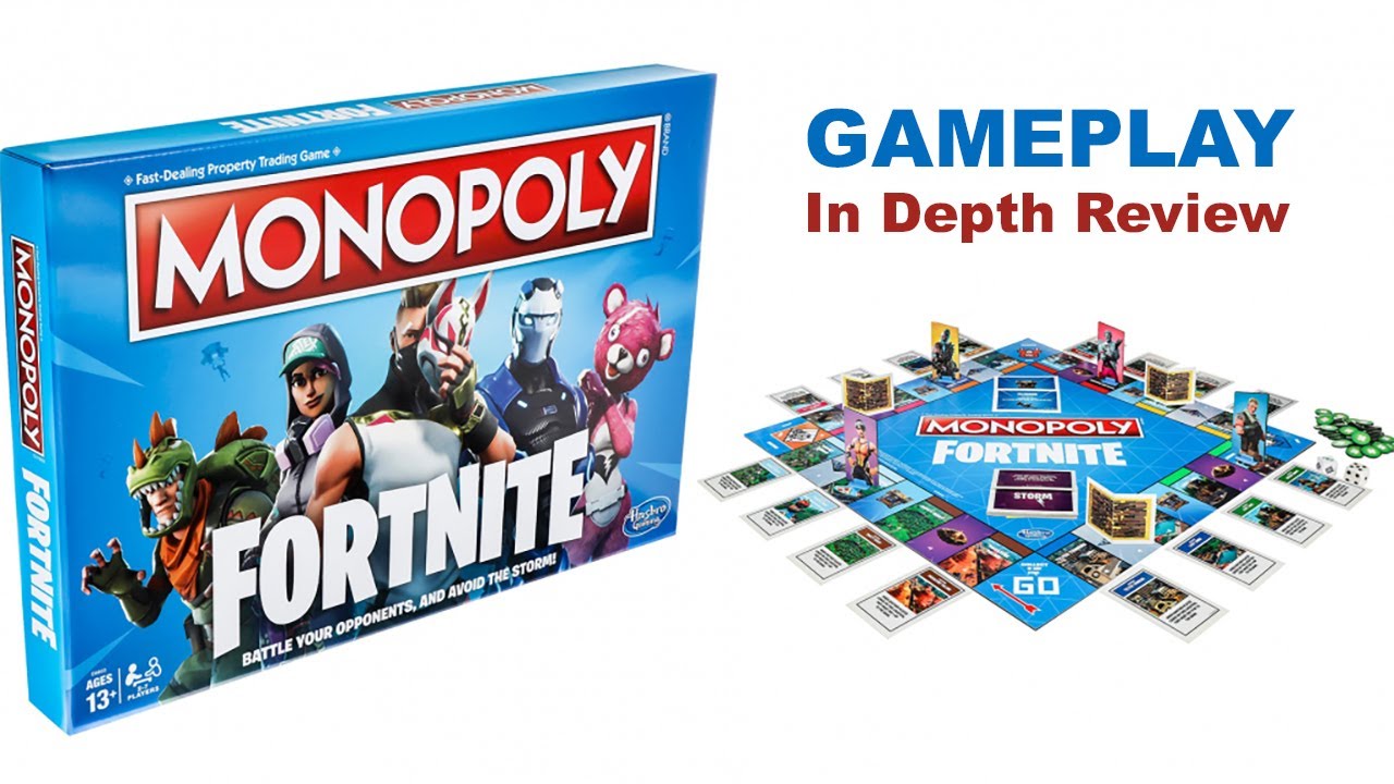 Fortnite Monopoly Gameplay - In Depth Review