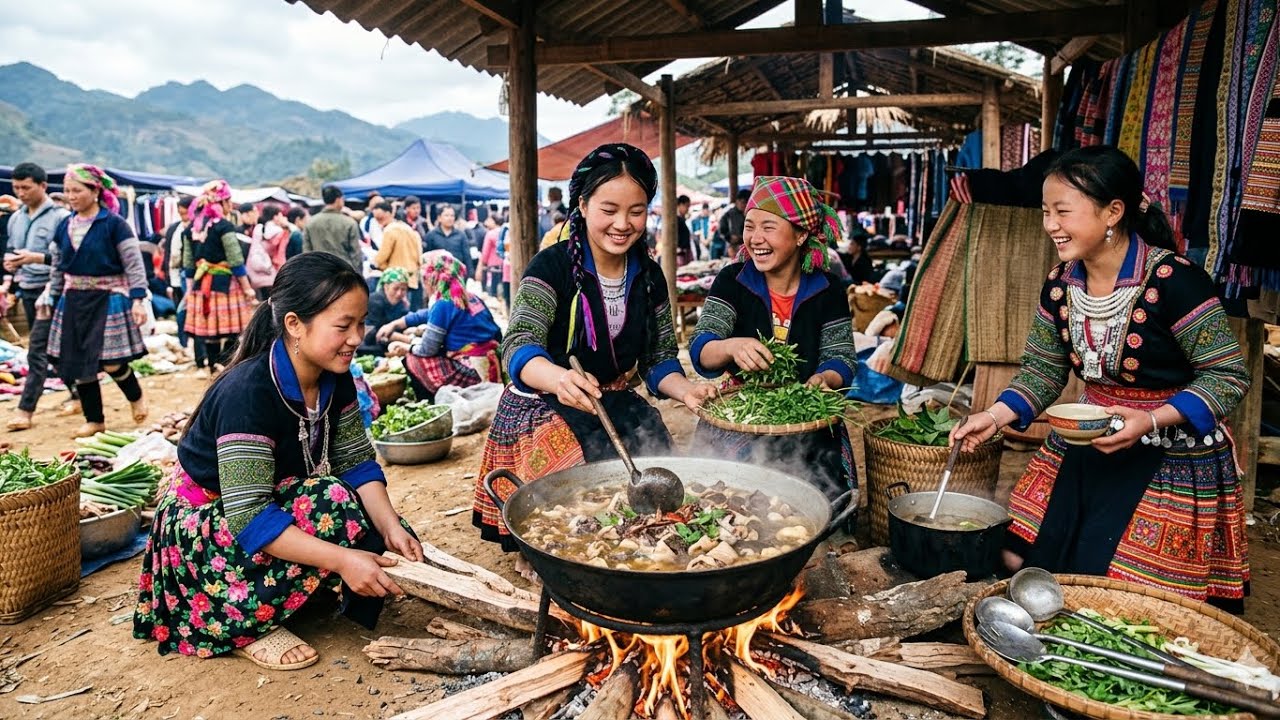 Explore Vietnamese Markets And Savor Delicious Hmong Cuisine.