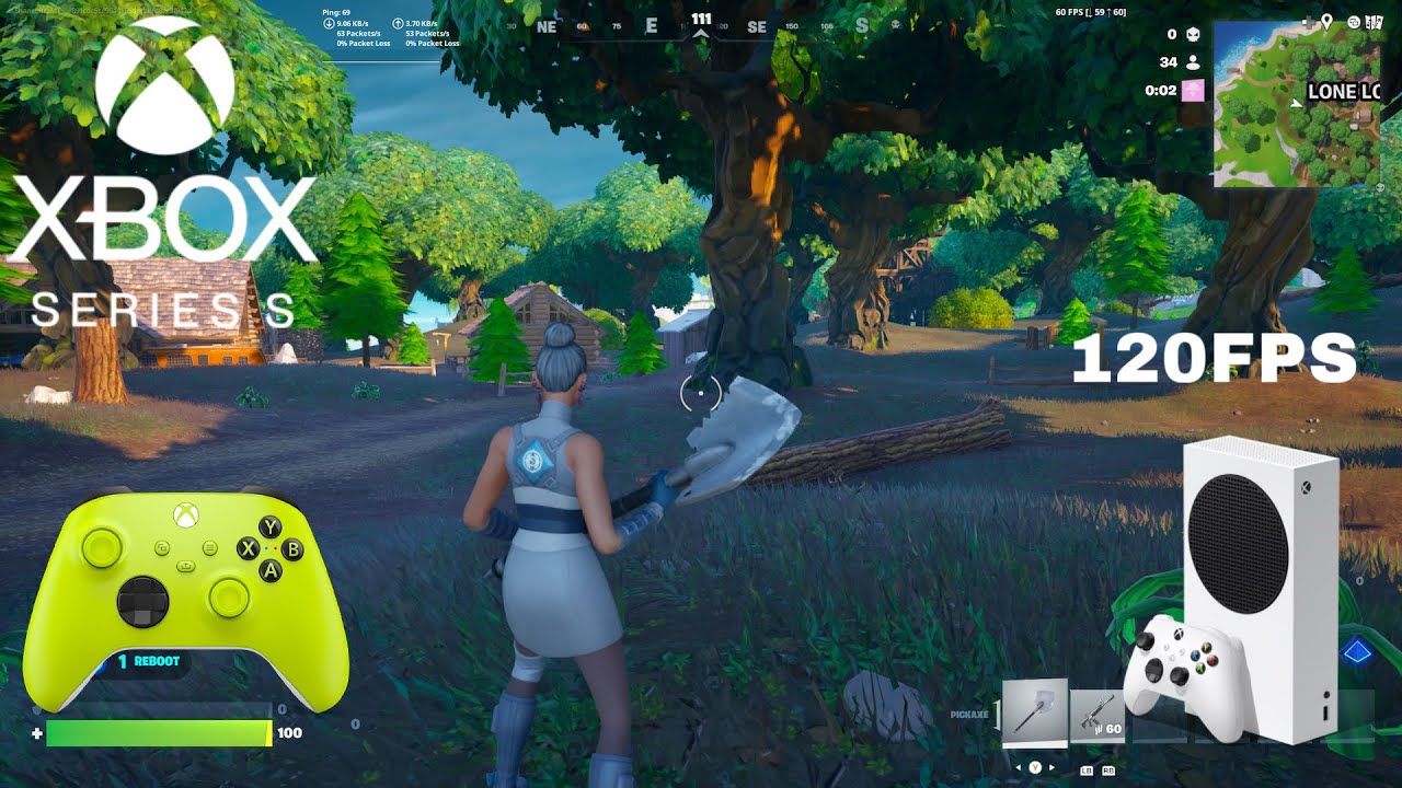 Xbox Series S Fortnite Reload Solos | 120FPS