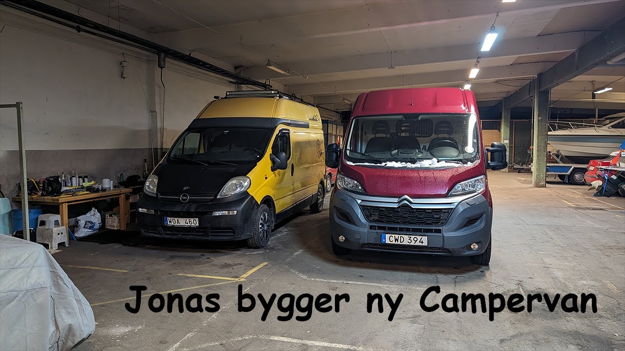Bygga ny Campervan 2024 Del 1 - Intro och Ljudisolering