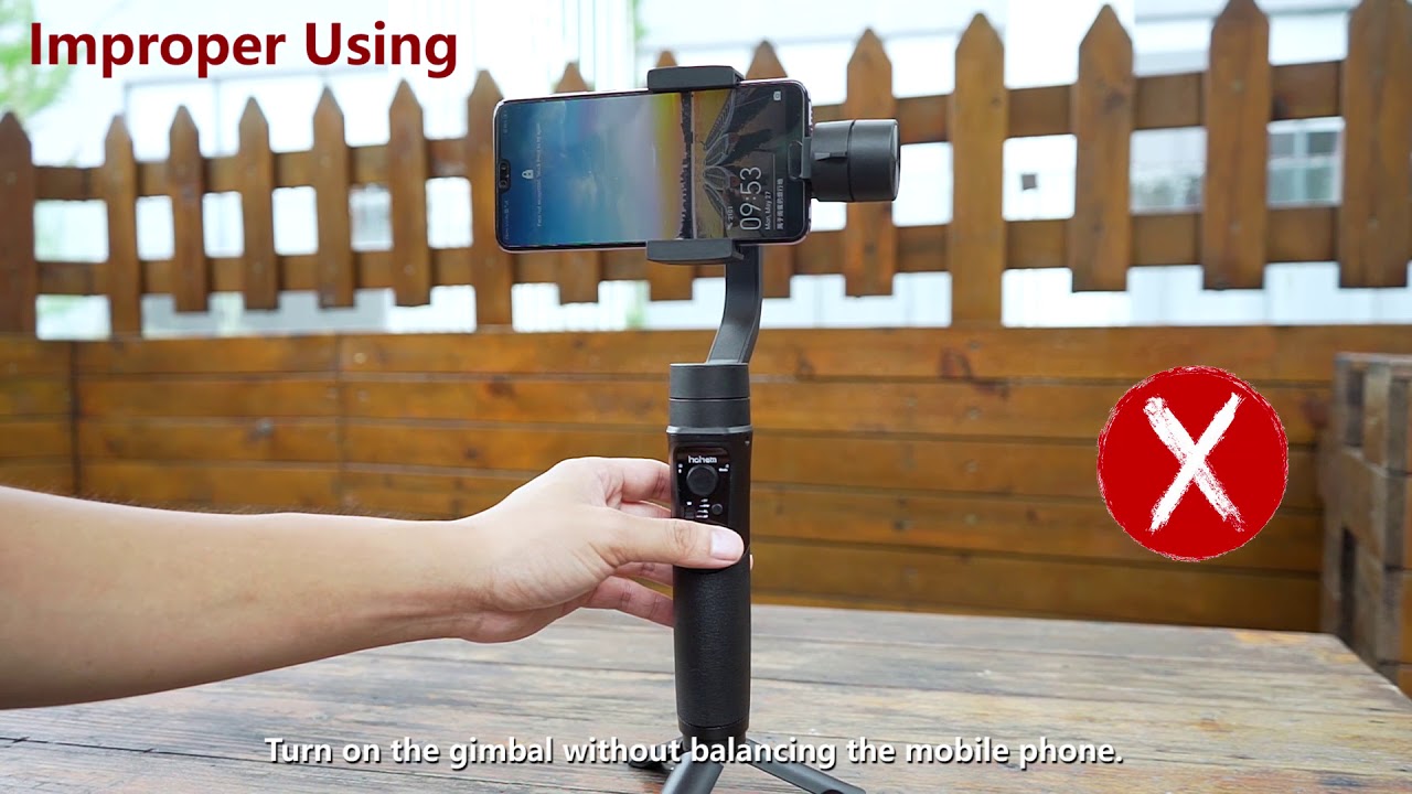 Proper Using of Gimbal-iSteady Mobile+