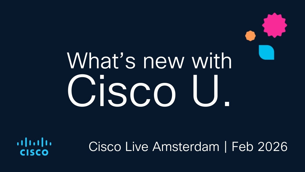 AI Training, Certification Updates & CCNA Prep Highlights from Cisco Live Amsterdam!