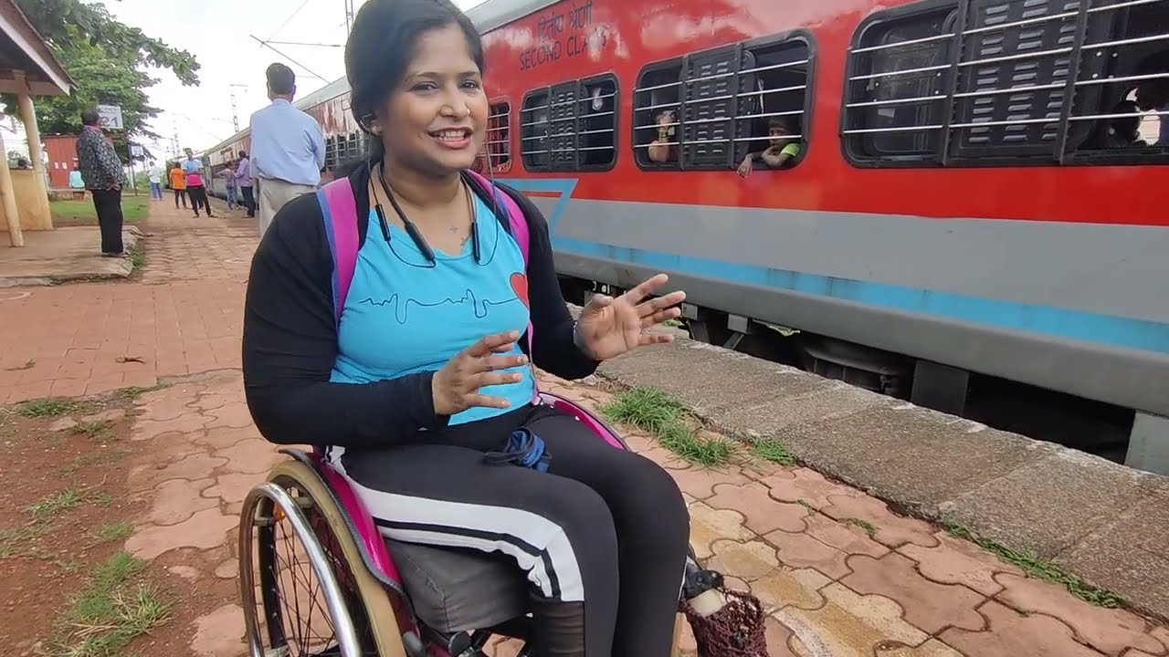 Wheelchair Train Travel, How to (India) #wheelchairlife #wheelchairtravel #Train #nishagupta #sci