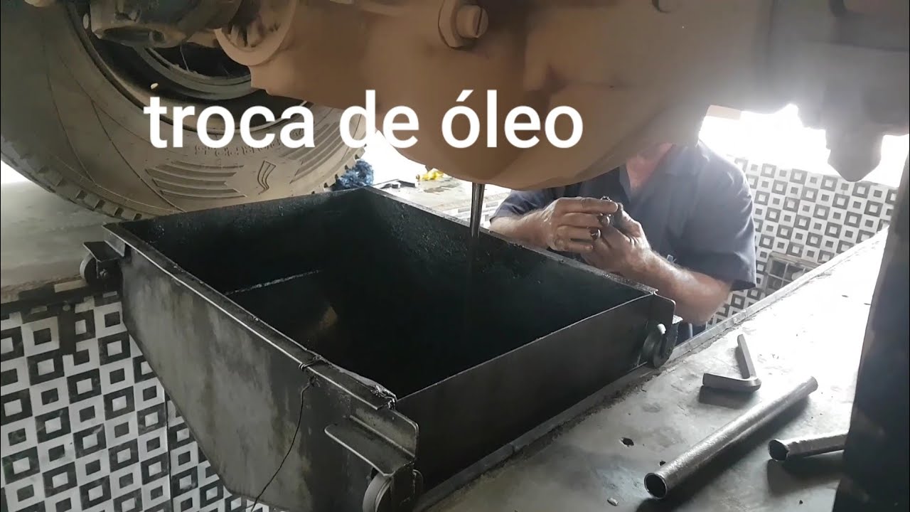(1620) trocando óleo do diferencial é caixa