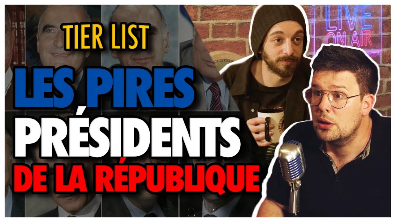 🎙️TOP 8 des PIRES (et des meilleurs) PRESIDENTS de la R&eacute;publique! avec P.Y. Rougeyron [PCAT #S02E01]