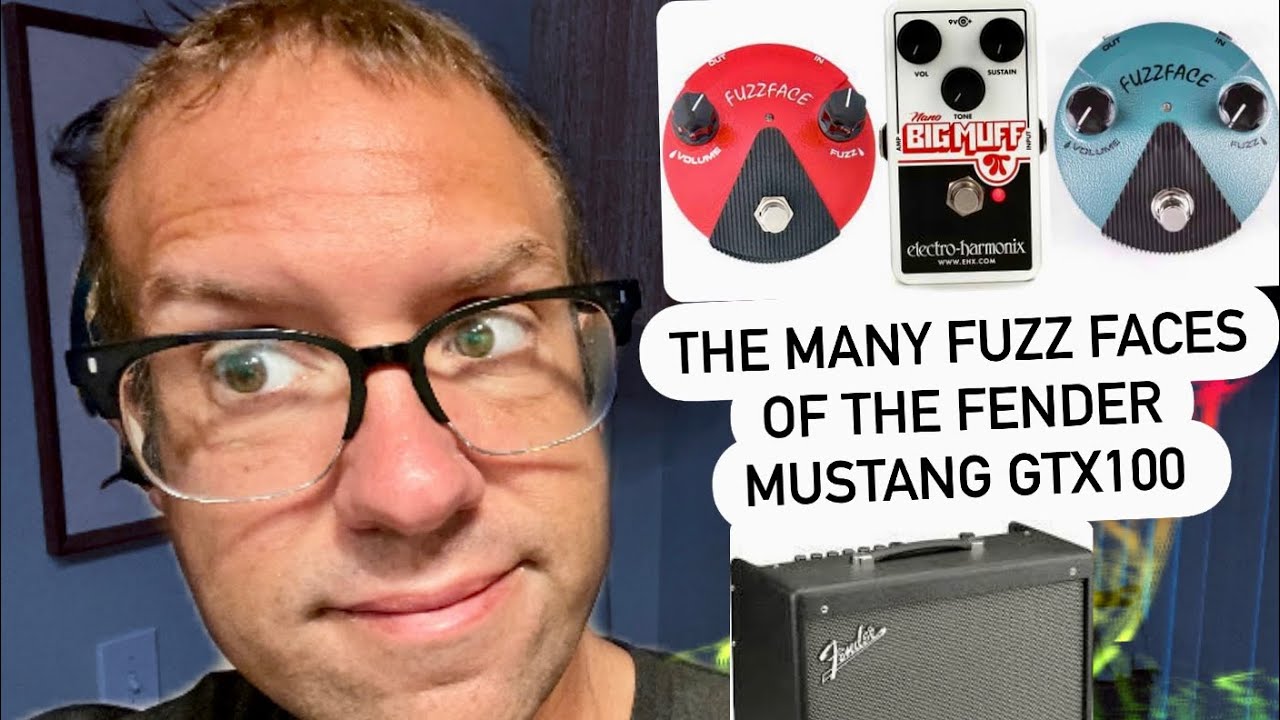 The many Fuzz Faces of the Fender Mustang GTX100
