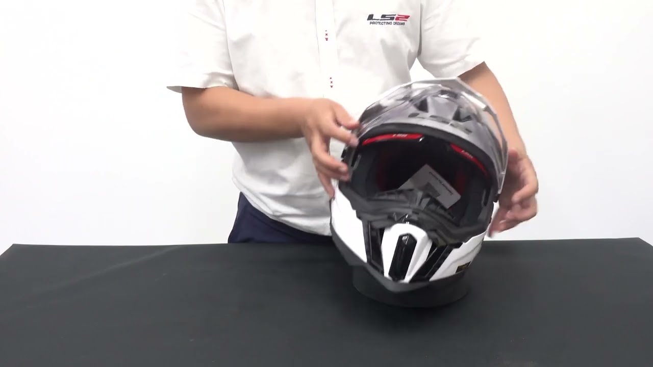 LS2 MX701 Sun Visor Removal & Installation