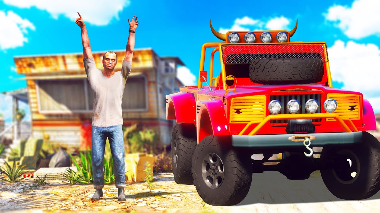 I SURPRISED Trevor By Modifying His Car To THIS In GTA 5!!