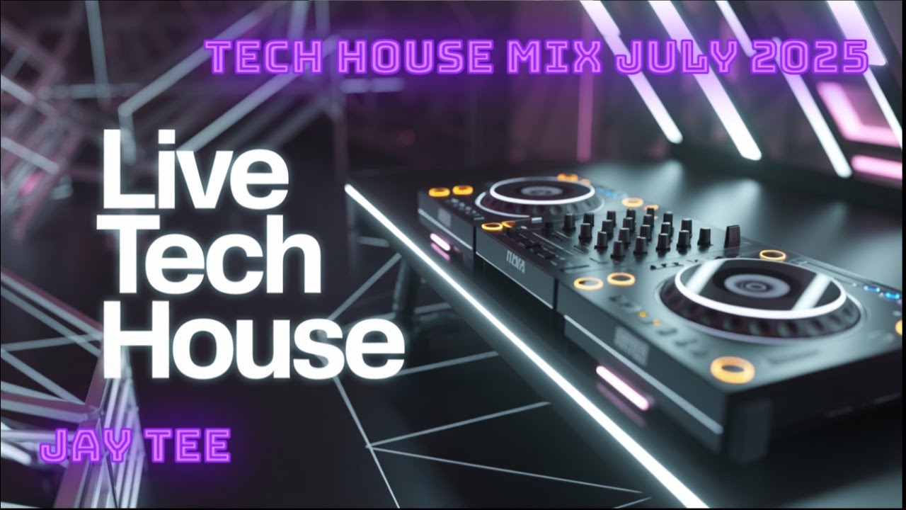 Hypnotic Tech Mix - Dark & Hype Tech House Mix July 2025