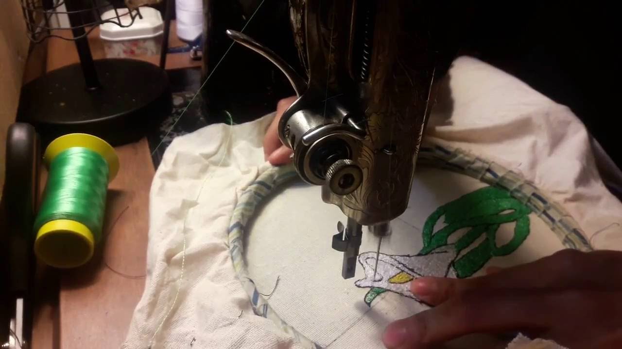 Curso de Bordado a máquina vintage. Cap 4