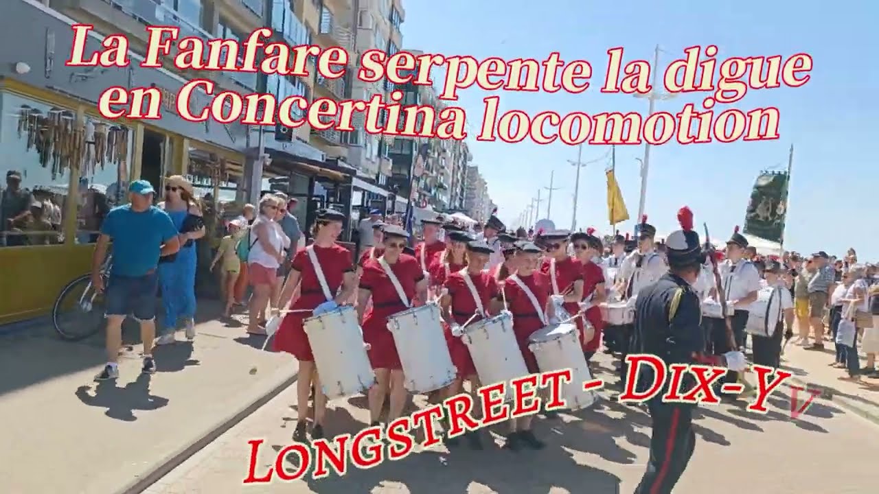 Longstreet-Dixie serpente la digue en Concertina Locomotion 🪱 (mouvement en accordéon) F de Moulbaix