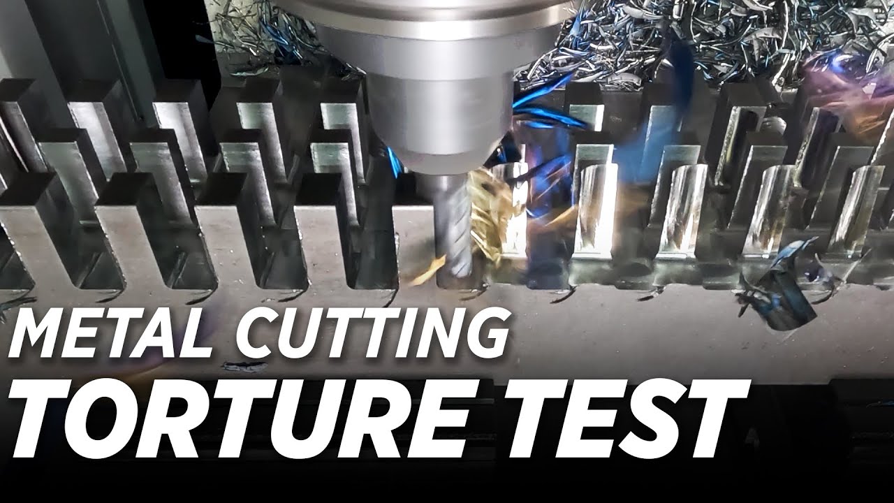 End Mill Full Slot Timed Trial | NHM 6300 Horizontal Mill | DN Solutions