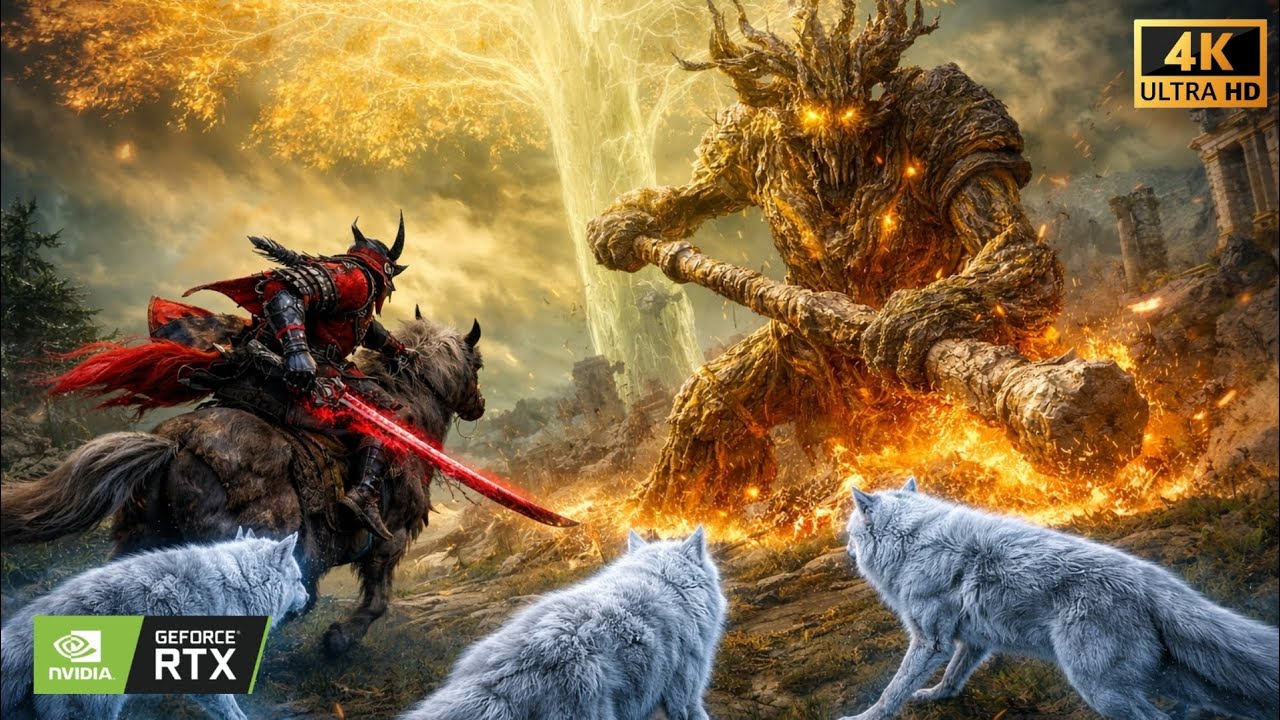 I Tried To Fight An End Tree Avatar In Elden Ring | RTX 2050 | 4K