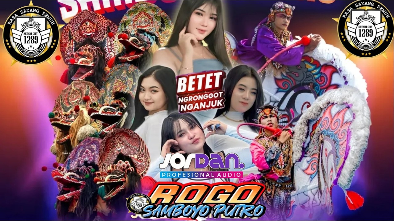 Jaranan ROGO SAMBOYO PUTRO Rampokan Celeng❗Live Betet Ngronggot Nganjuk