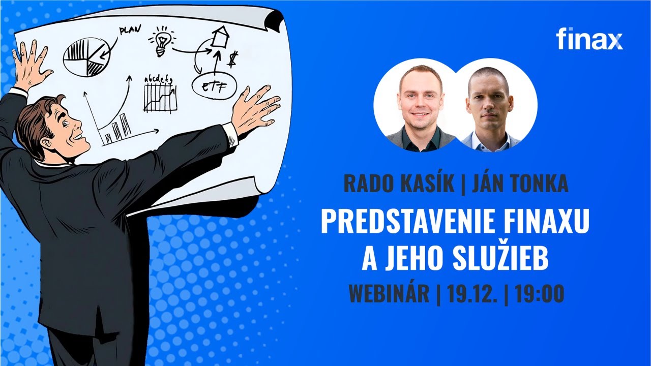 Webinár | Predstavenie Finaxu a jeho služieb