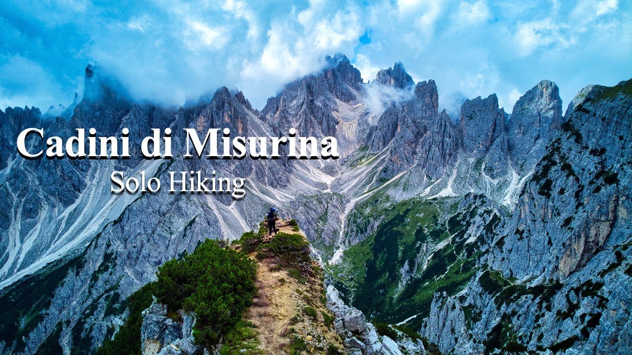 Solo Hiking in The Dolomites || Cadini di Misurina || The Dolomites Best Hike