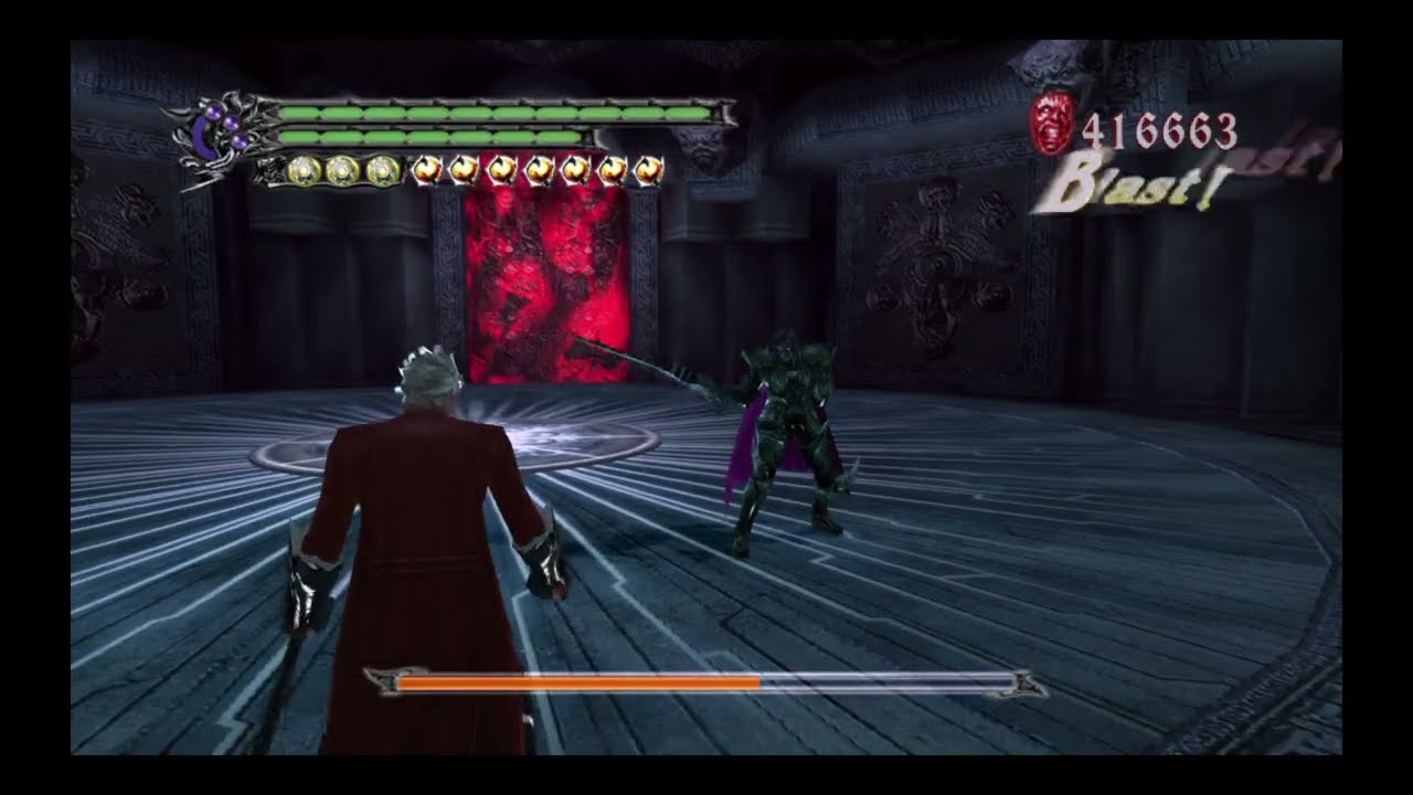 Devil May Cry 3 HD Mission 13 with Super Corrupt Vergil and Nelo Angelo