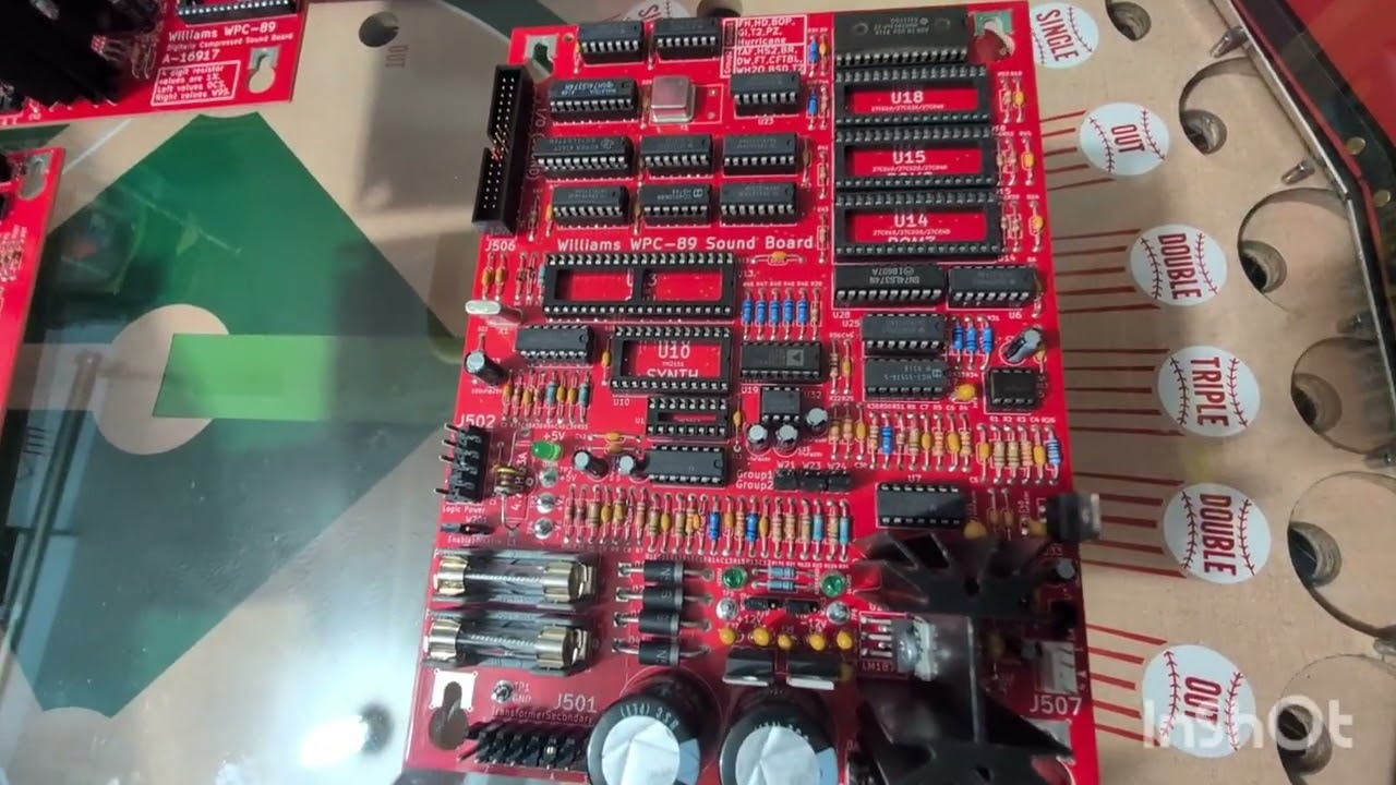 WPC Pinball CPU & Sound Reproduction PCBs by Pinsider Victor T.  Review