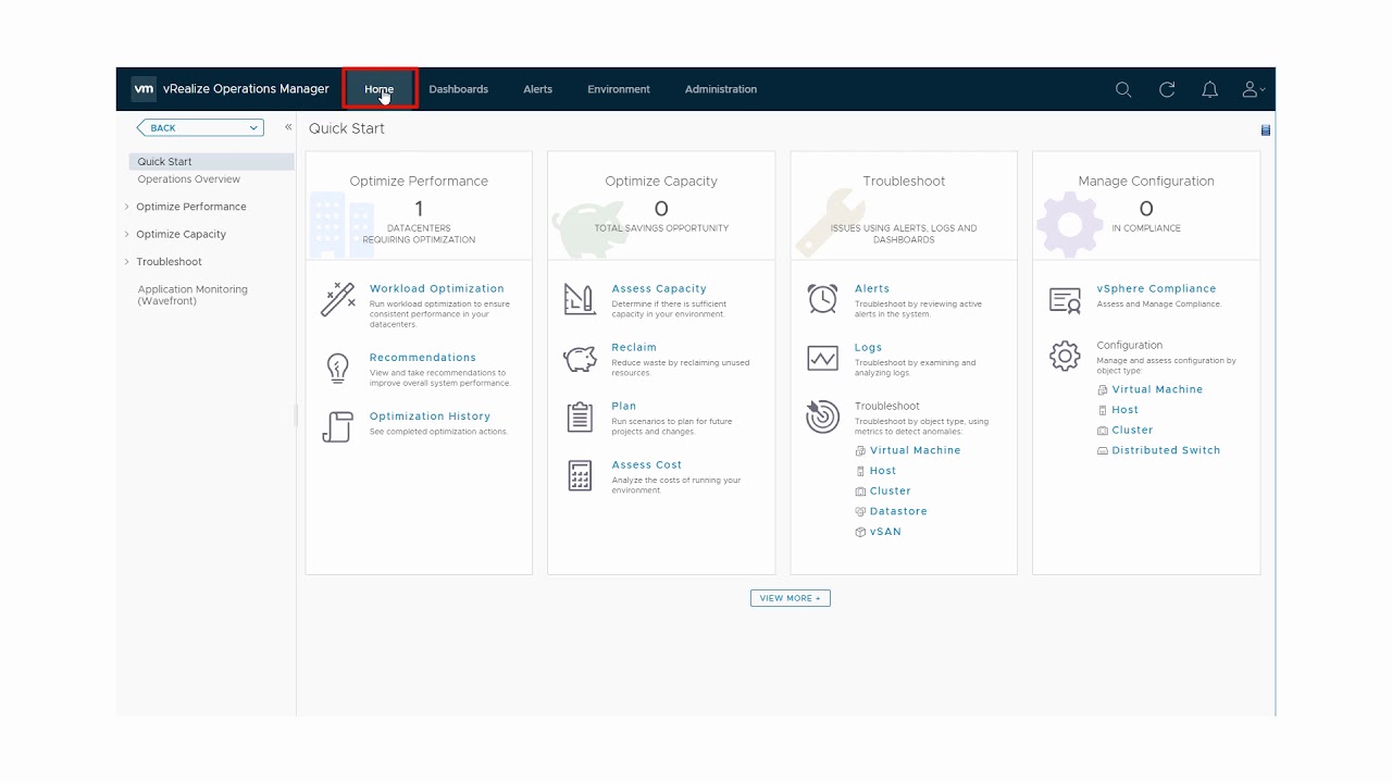 Enabling Compliance Alerts in vRealize Operations Manager 6.7