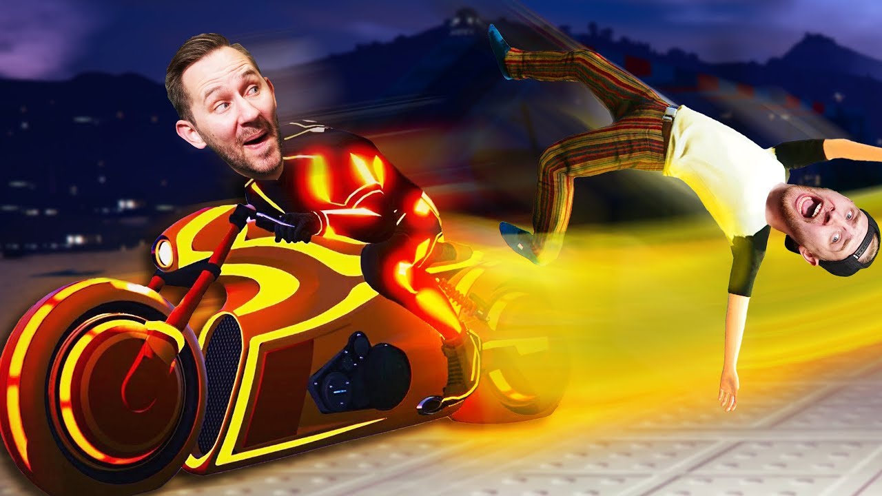 EPIC TRON BATTLES! | GTA 5 [Ep 8]
