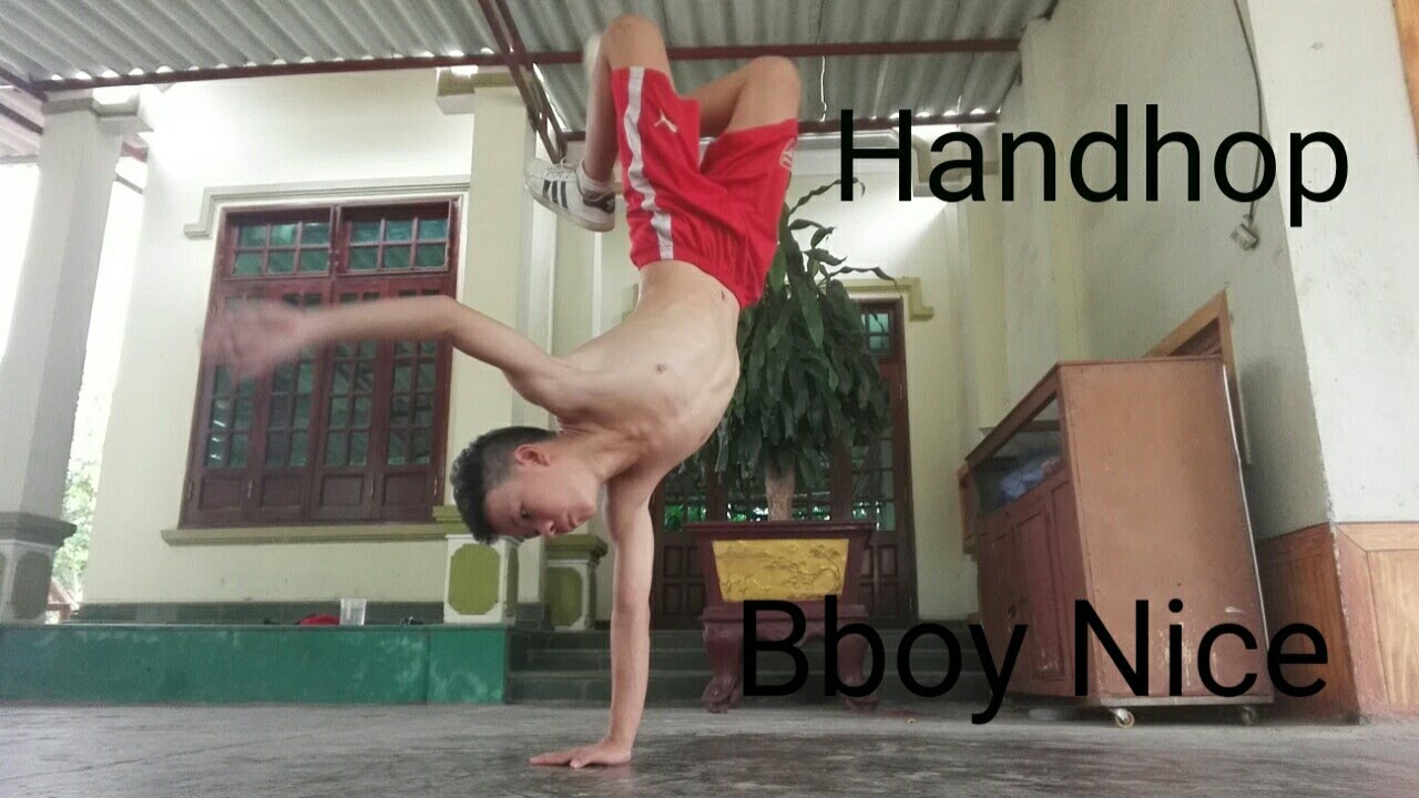 Practicing handhop-(power move basic)-Bboy Nice