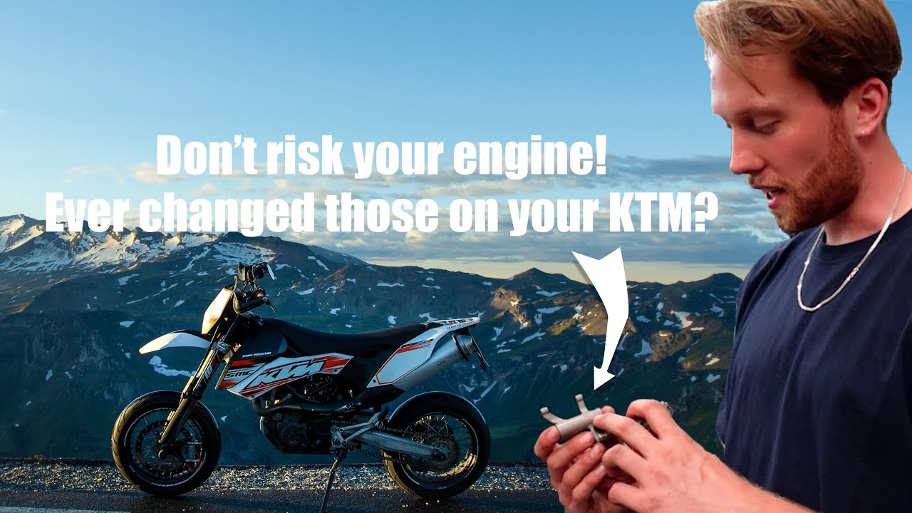 Как заменить коромысла клапанов на KTM SMC 690 и отрегулировать зазоры клапанов.
