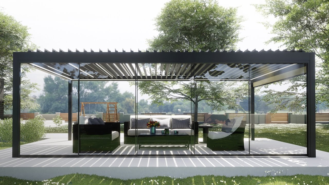 Komfortowa przestrzeń relaksacyjna - Pergola Nuun Eco!