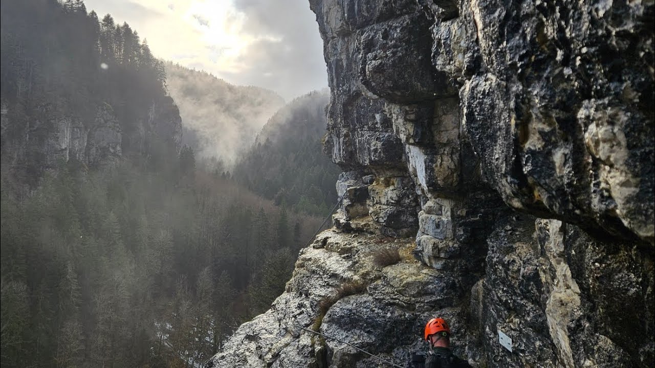 Via Ferrata Ladders of Death. Mortier, France 🇨🇵