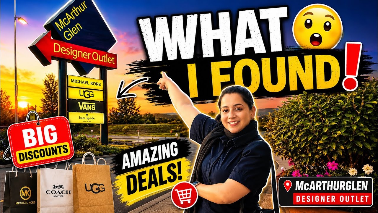 McArthurGlen Outlet Vancouver 🛍️ | Amazing Deals & Discounts! #Vancouver #Shopping #McArthurGlen