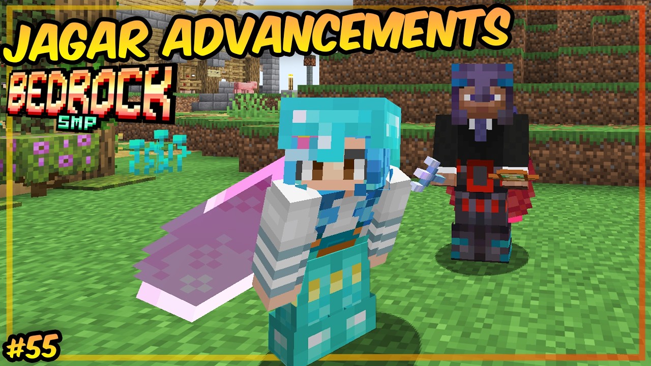 FIXAR SÅ MÅNGA ADVANCEMENTS MED MAMMA I MINECRAFT - BEDROCK SMP - S2 | #55
