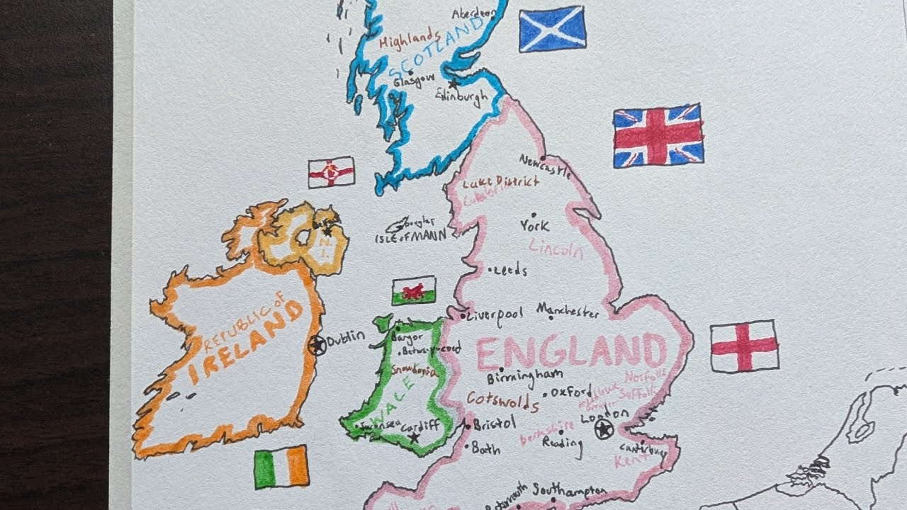 Making a map of the UK and Ireland from memory