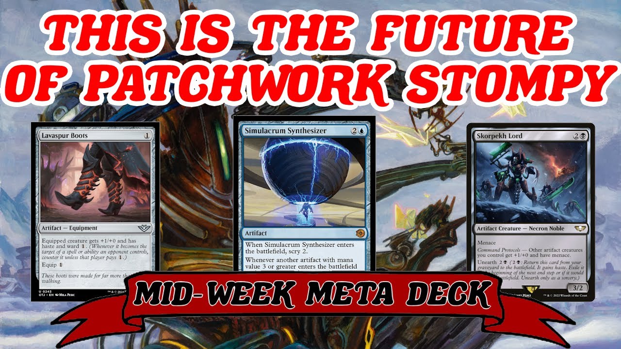 THIS IS THE FUTURE OF PATCHWORK STOMPY! Legacy monoblue Artifact aggro MTG