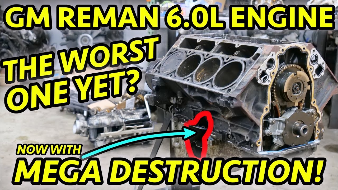 ANNIHILATED! GM Remanufactured Silverado 6.0L Engine DESTROYED After Just 5 Years!