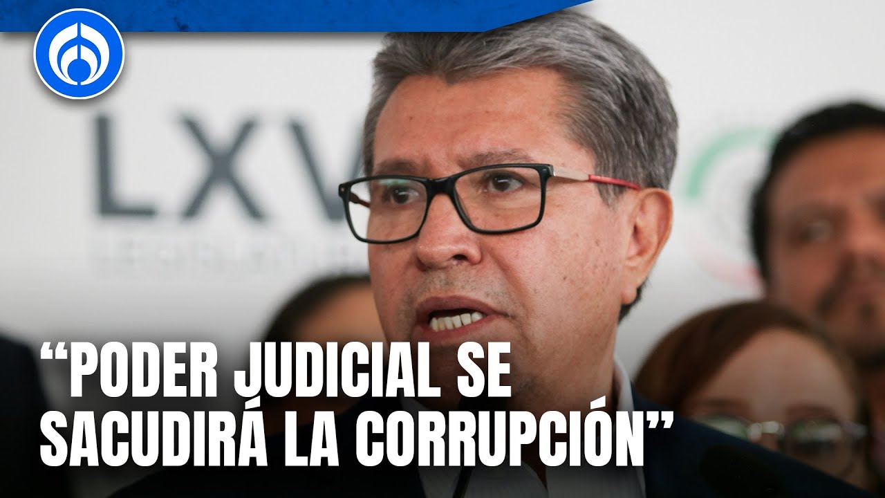Así se discutirá la reforma al Poder Judicial, según Ricardo Monreal