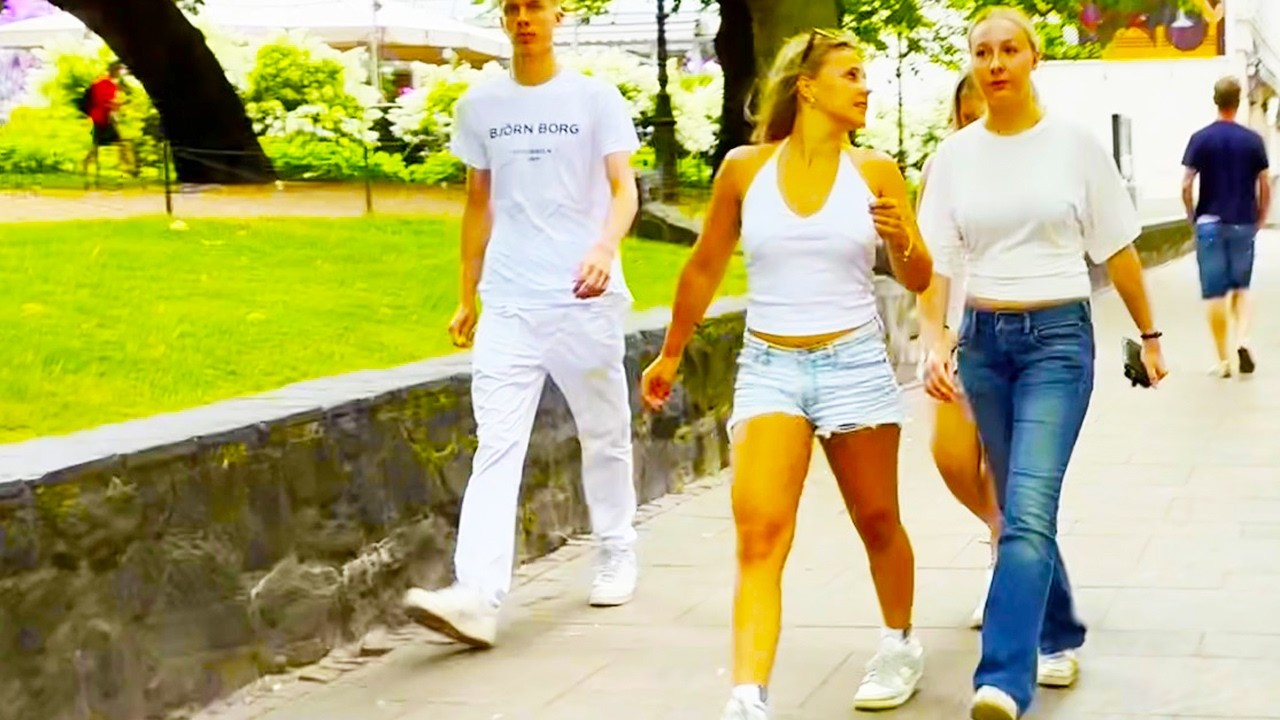 Helsinki City Walk | Finland | Summer Weekend Party Mood & Concert Night Energy