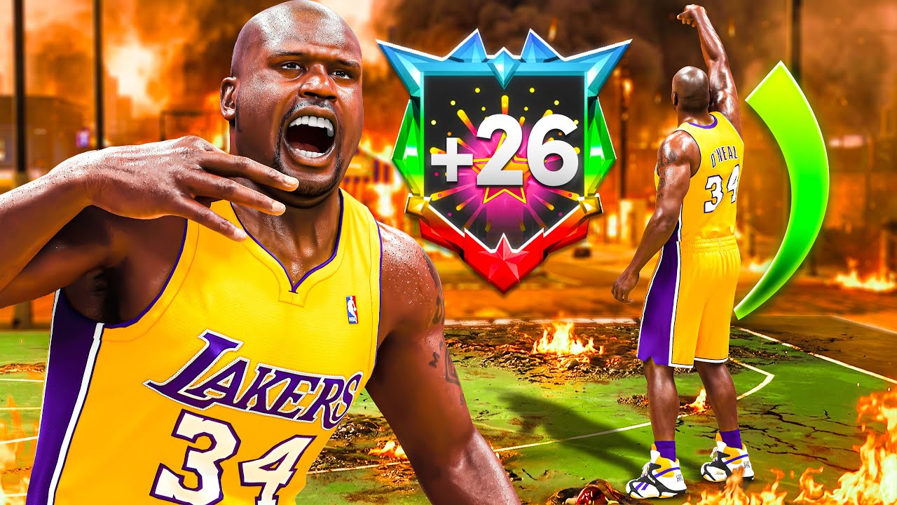 Я создал легендарного Шака, но он &mdash; снайпер... [NBA 2K26]