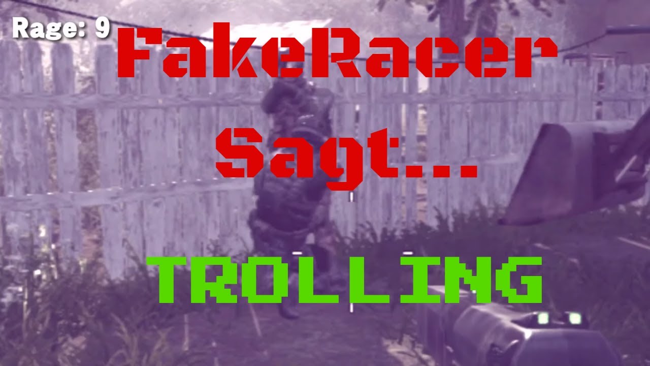 FakeRacer sagt trolling