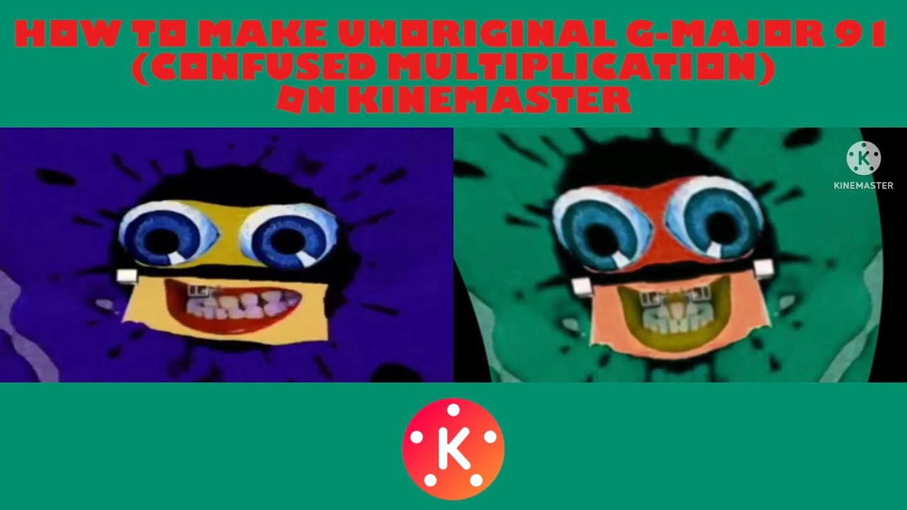 How To Make Unoriginal G-Major 91 (Confused Multiplication) On KineMaster