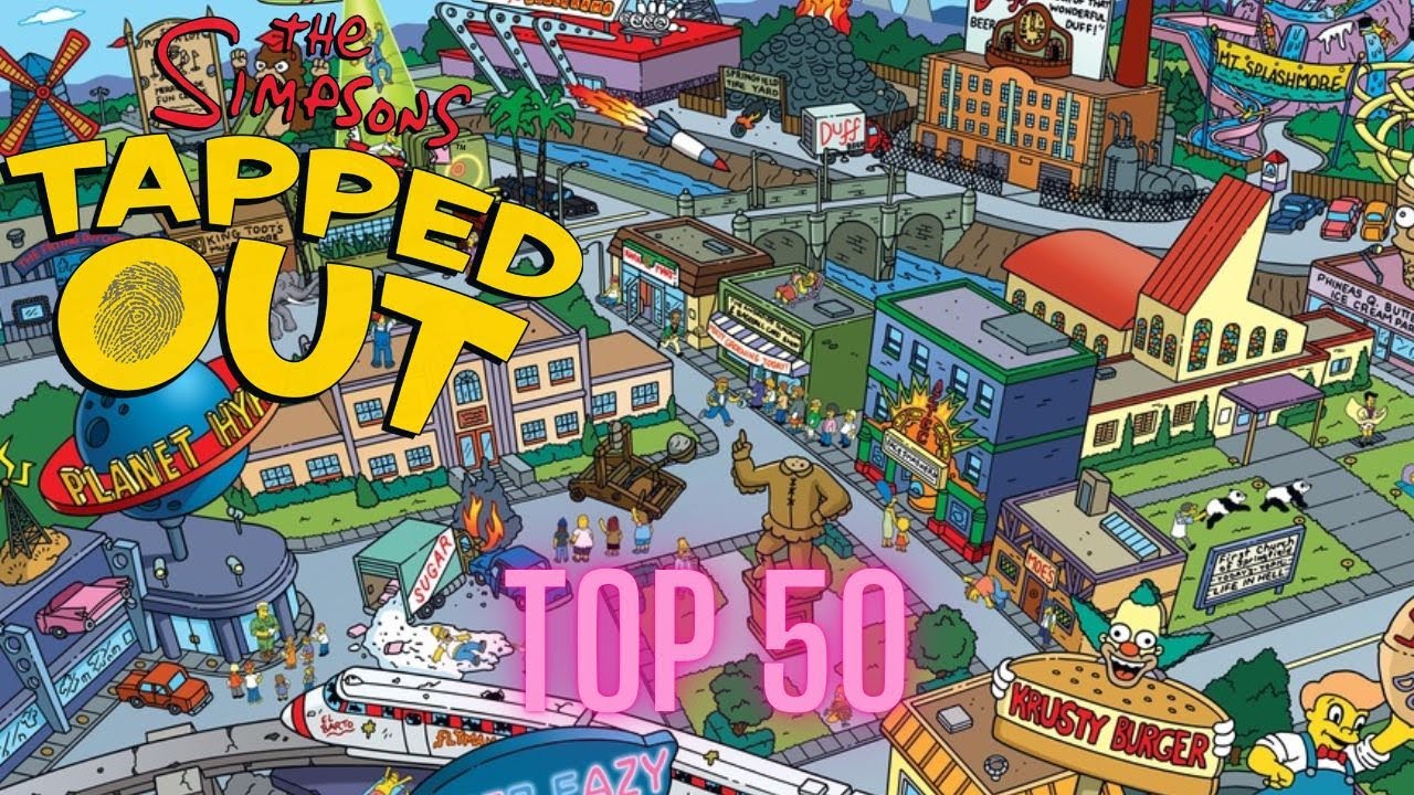 Top 50 Buildings They NEED to Add to the Simpsons Tapped Out