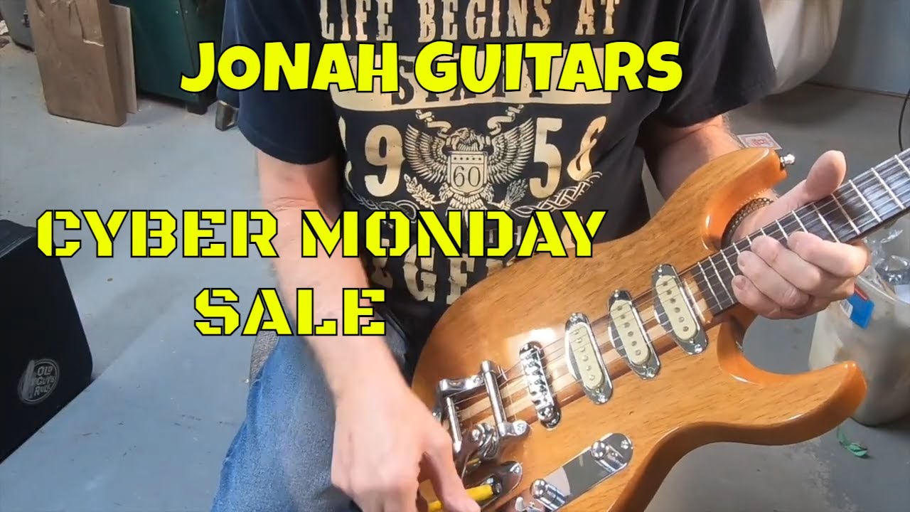 Распродажа гитар в киберпонедельник, JONAH GUITARS