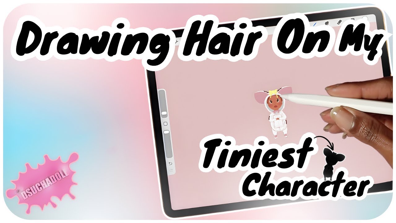 Drawing Hair: Creating New Characters ✍🏾 For My New Animation Series Part 2