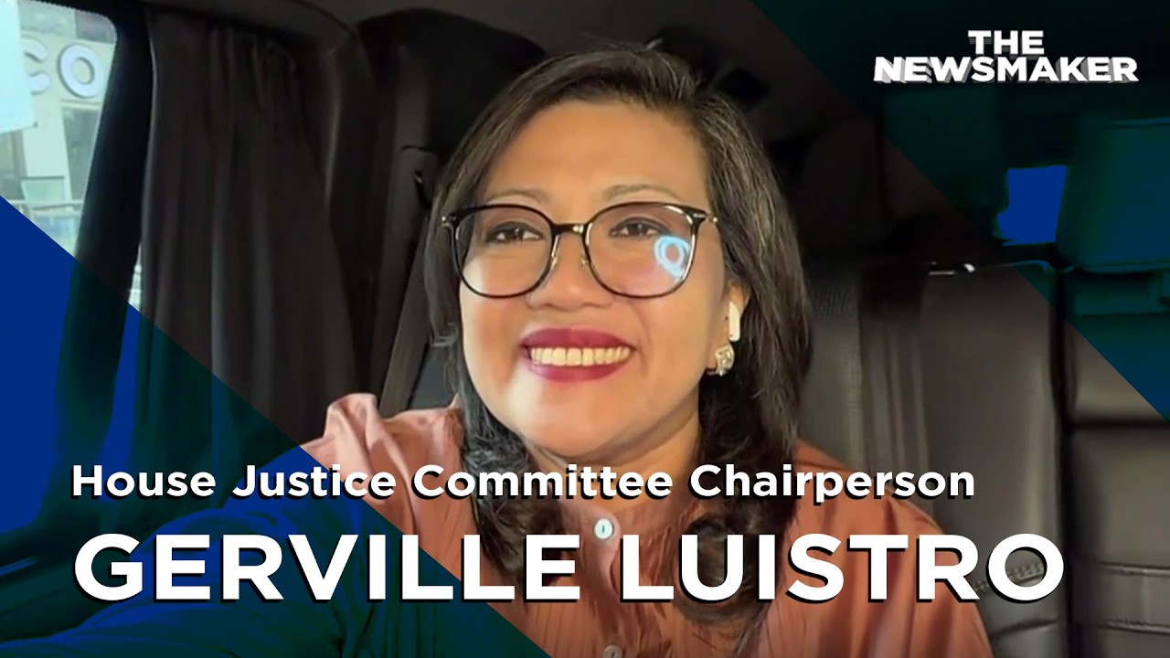 House Justice Committee chairperson Gerville Luistro | The Newsmaker