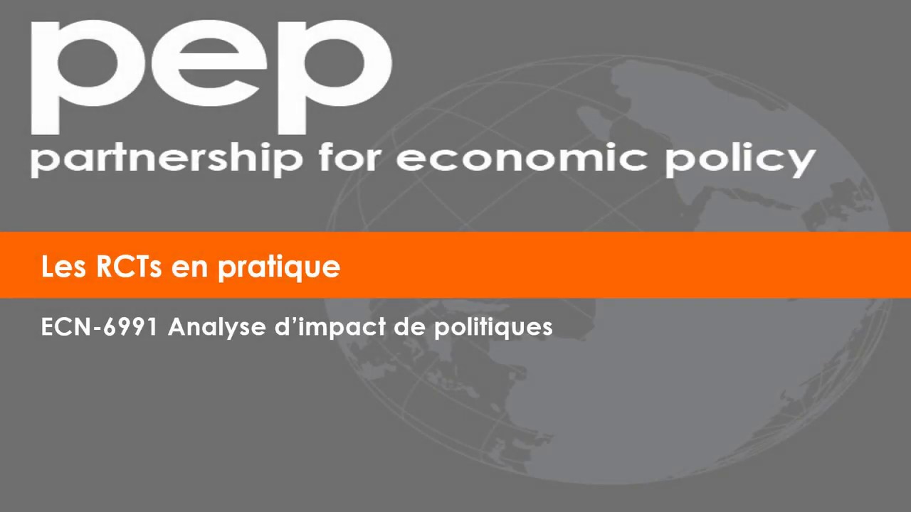 Cours 5 : Les RCTs en pratique