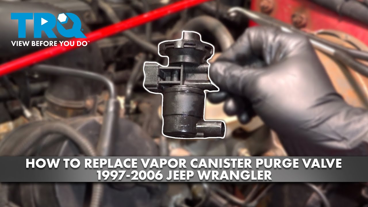 How to Replace Vapor Canister Purge Valve 1997-2006 Jeep Wrangler