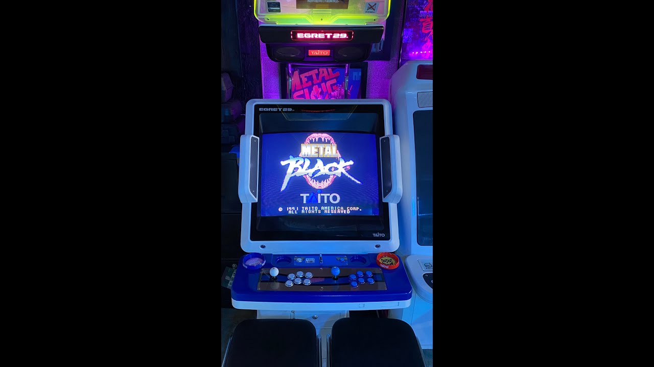 Metal Black (メタルブラック) - 1991- Taito - Arcade Archives - PS4 - Bad Ending