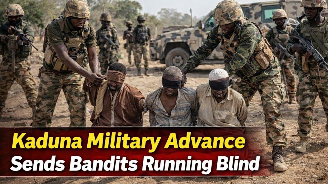 BREAKING NEWS‼️ Kaduna Military Advance Sends Bandits Running Blind