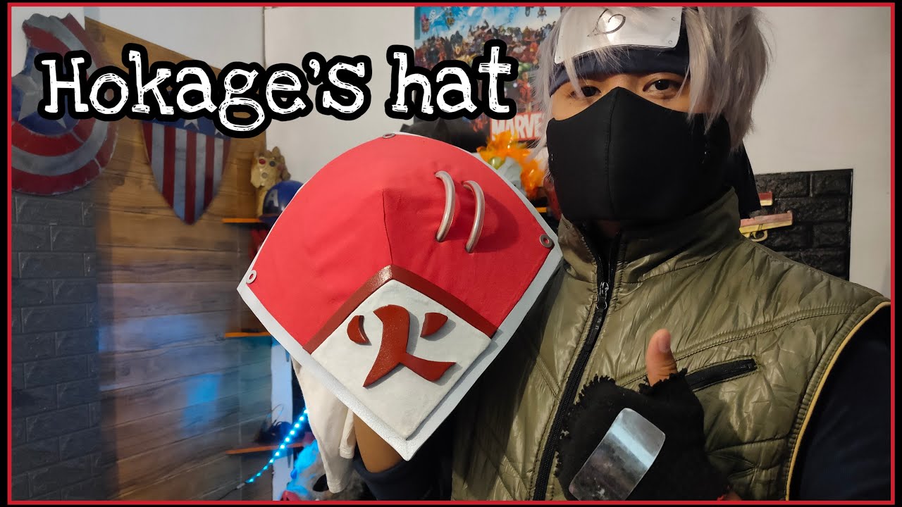 DIY Hokage's Hat Tutorial | Naruto Anime