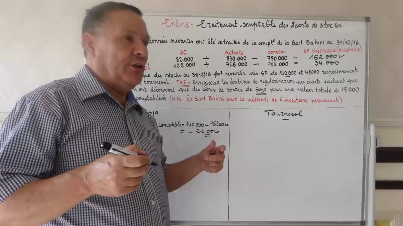 Vidéo [66] : Le traitement comptable des écarts de stocks.