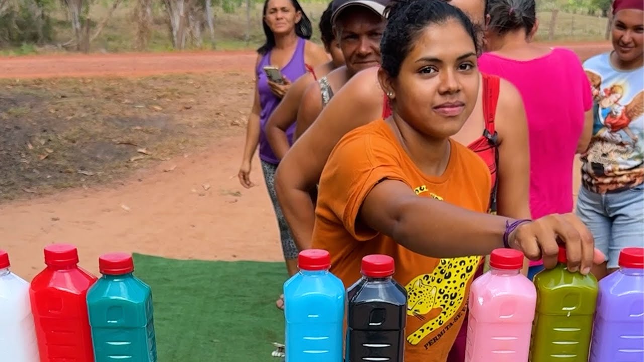 Escolha a cor certa da garrafa colorida e ganhe dinheiro!