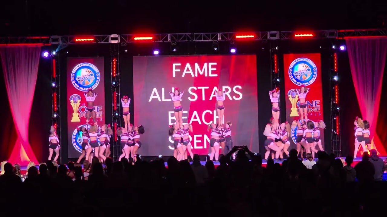 FAME All Stars Beach Sirens at Cheer & Dance Extreme Mid Atlantic Open 2026 Day 1